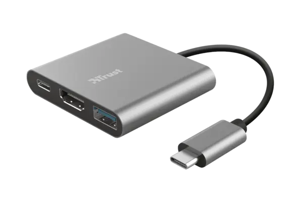 Trust Dalyx 3-in-1 Multiport USB-C Adapt Trust Dalyx 3-in-1 Multiport USB-C Adapt