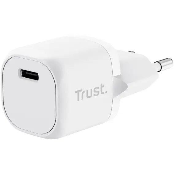 Trust Incarcator Trust Maxo USB-C 20W, alb