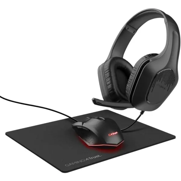 Trust Kit Trust GXT790 TRIDOX TR-25117, 3-IN-1, Negru