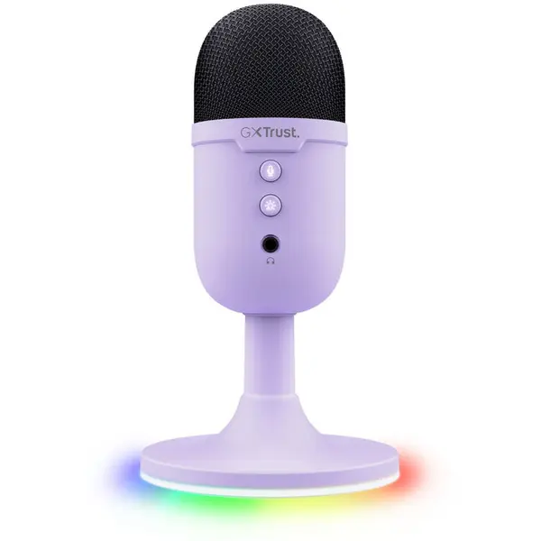 Trust Microfon Trust GXT 234P Yunix, frecventa raspuns 100 Hz - 16.000 Hz, cardioid, senzitivitate 32 dB, Violet