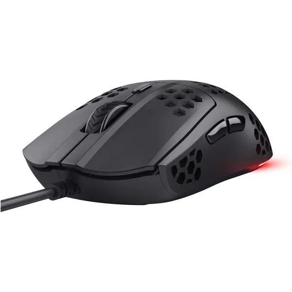 Trust Mouse Gaming Trust GXT 928 Helox 6400DPI Iluminare RGB, Negru
