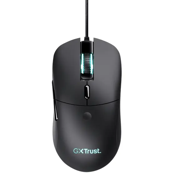 Trust Mouse Trust GXT981, 10000 dpi, optic, 6 butoane, interfata USB 2.0, iluminare RGB, Negru