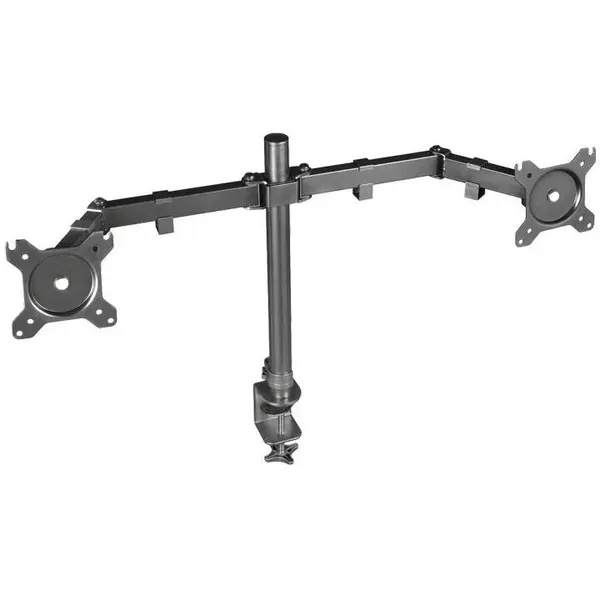 Trust Suport TV / Monitor Trust GXT 1120 MARA, brat dublu pentru 2 monitoare, pana la 32 inch, Negru