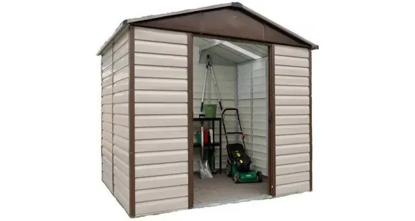 TS106 Magazie metalica de gradina, 303x197 cm