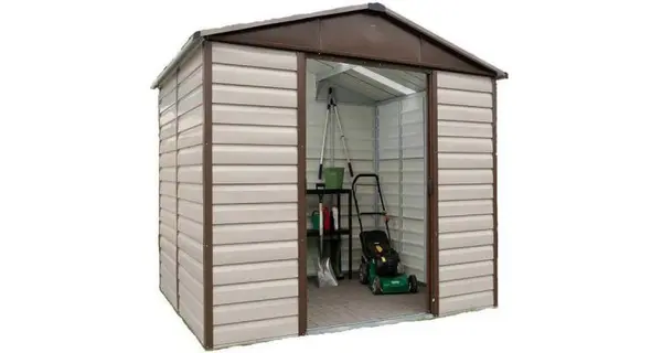 TS86 Magazie metalica pentru gradina, 243X197 cm