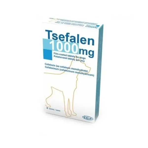 Tsefalen, 1000 mg ICF 8 tablete