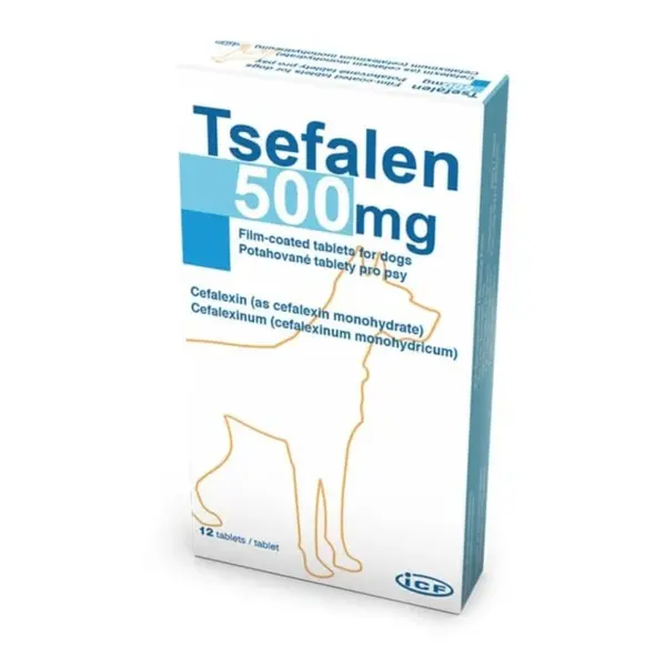 Tsefalen, 500 mg ICF 12 tablete