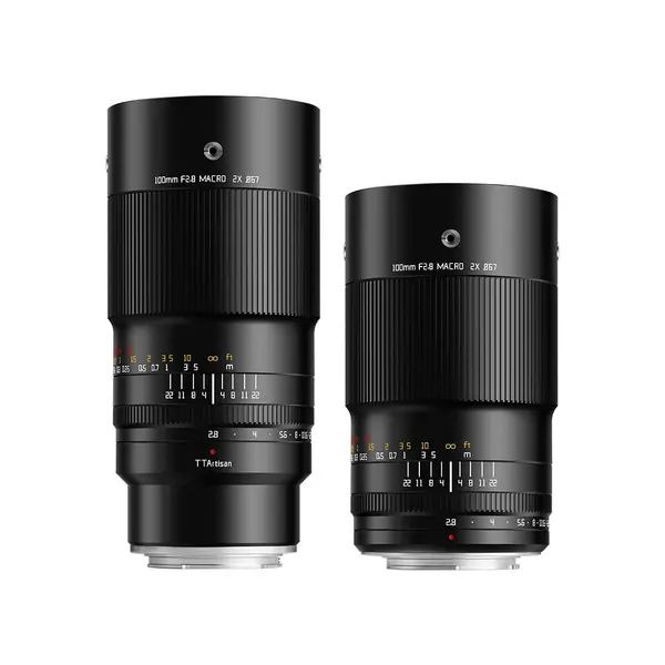 TTArtisan Macro 100mm F2.8 Obiectiv, Montura Sony E, Marire 2x, Diafragma F2.8-F22, Corp Metalic, Filtru 67mm