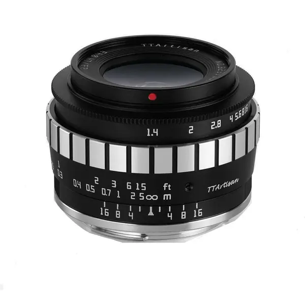 TTArtisan Obiectiv manual TTArtisan, 23mm, F1.4, Nikon Z, Negru-Argintiu, Desigilat