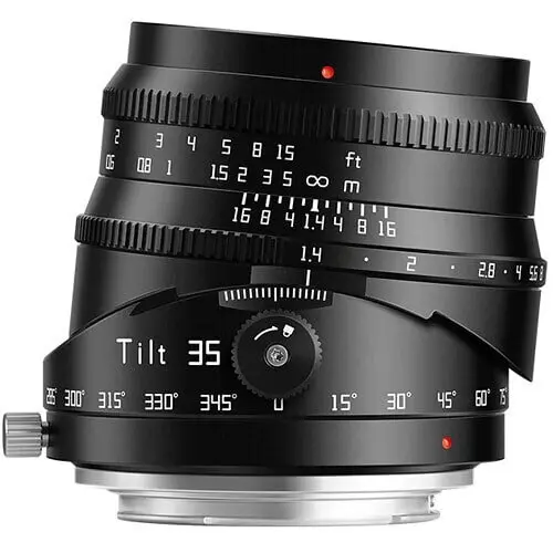 TTArtisan Obiectiv Manual TTArtisan 35mm F1.4 APS-C Tilt, Negru