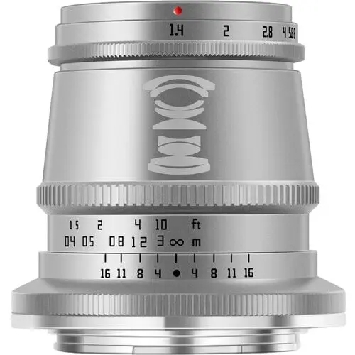 TTArtisan Obiectiv TTArtisan 17mm F1.4 Silver pentru Nikon Z Mount