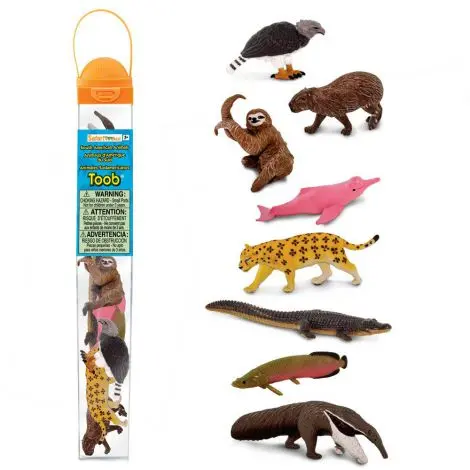 Tub cu figurine Animale din America de Sud