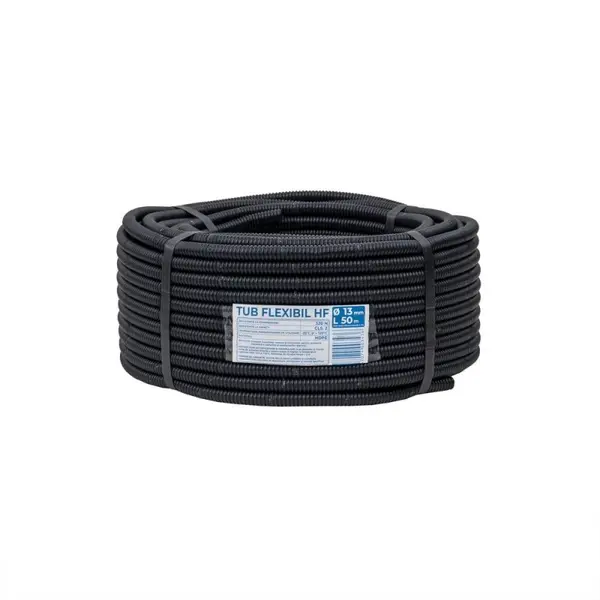 Tub Flexibil, Copex, Lungime 50 m, Diametru 13 mm, fara Fir de Tragere, PVC
