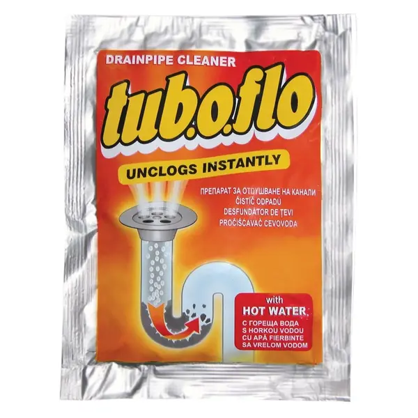 Tub.O.Flo Granule desfundat tevi, apa fierbinte, 55 g
