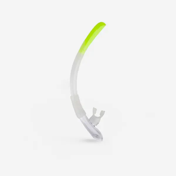 Tub snorkeling cu supapă 100 Translucid Copii