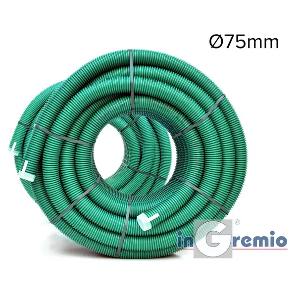 - Tubulatură flexibilă InGremio Airflex Spectra-1000, HDPE, Ø75mm (1 colac = 50 ml)