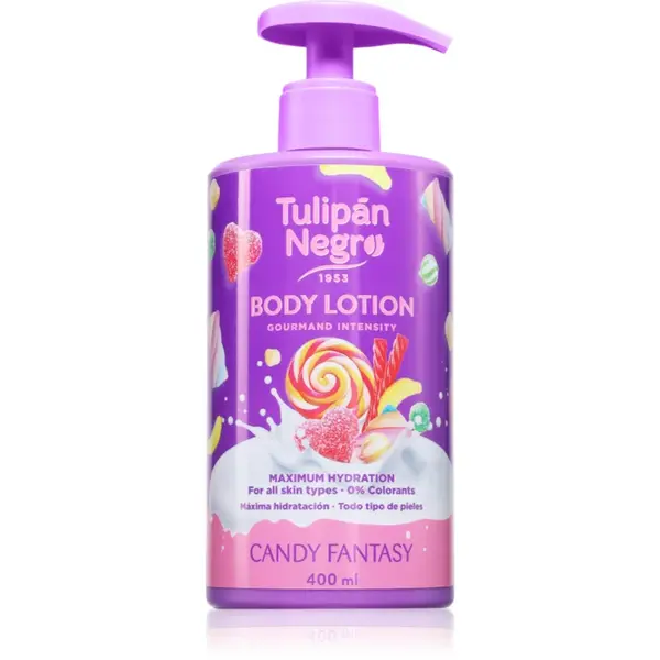 Tulipán Negro Candy Fantasy loțiune de corp hidratantă 400 ml