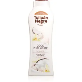Tulipán Negro Coco Pure White gel de duș