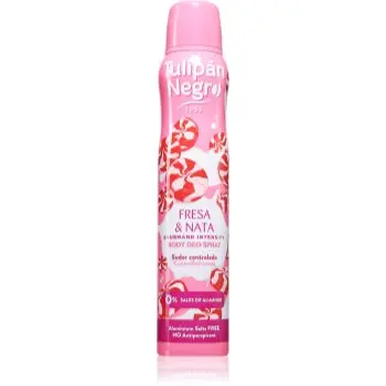 Tulipán Negro Fresa Y Nata deodorant