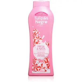 Tulipán Negro Fresa Y Nata gel de duș