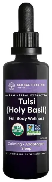 Tulsi, 59.2 ml, Global Healing