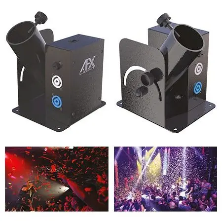 Tun confetti unghi REGLABIL, acoperire 4-66M AFX CONF-SHOOTER