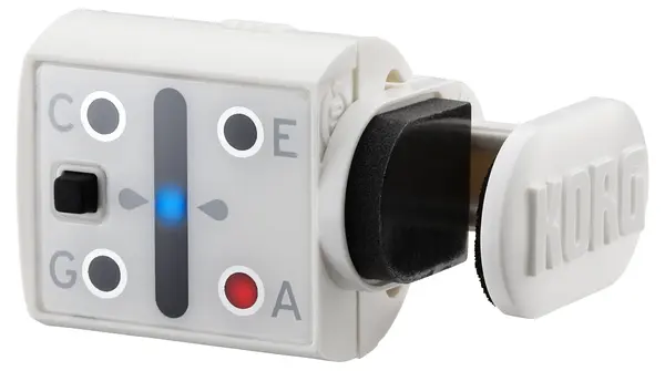 Tuner pentru ukulele KORG - MiniPitch, MINIPITCH-WH, alb