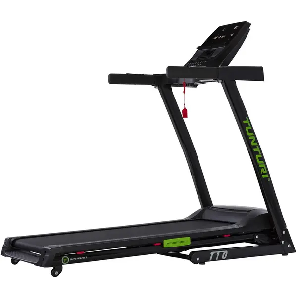 TUNTURI Banda alergare Tunturi Competence T10, 2CP, 0.8-16 km/h, greutate maxima utilizator 110kg, Negru