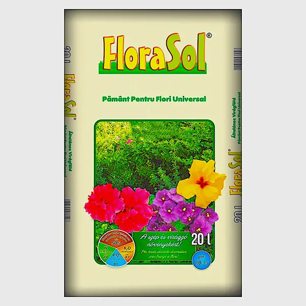 Turba Florasol 20 L, substrat flori/universal - Default Title