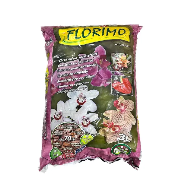 Turba Florimo 3 L, substrat orhidee - Default Title