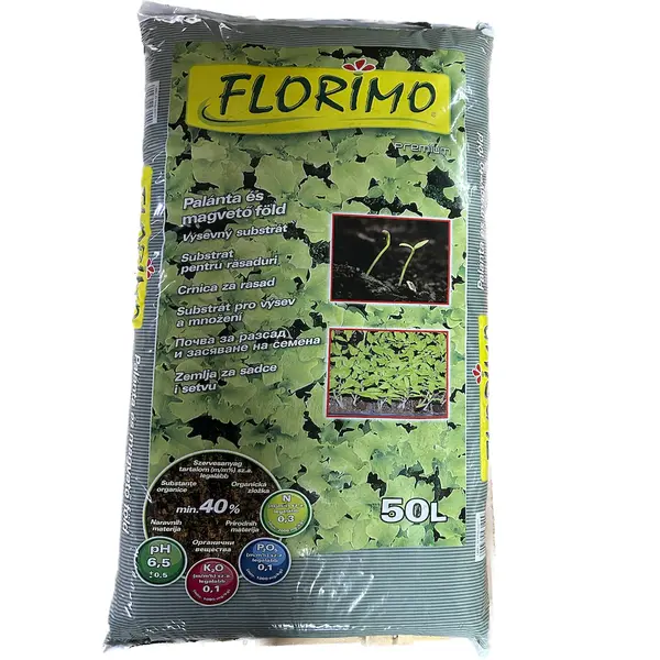Turba Florimo 50 L, substrat pentru rasaduri - Default Title