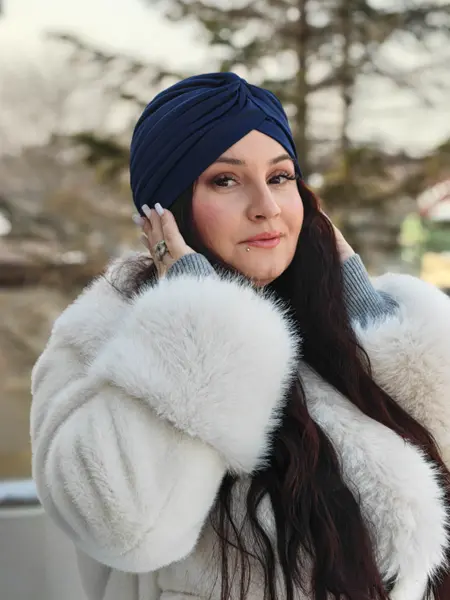 Turban Leyla - Bleumarin