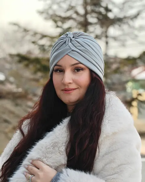 Turban Leyla - Gri Deschis