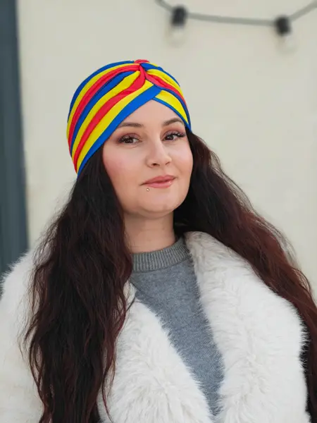 Turban Leyla - Tricolor