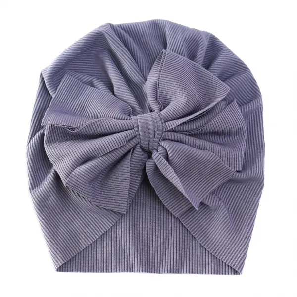 Turban pentru Fetite cu Fundita - Albastru