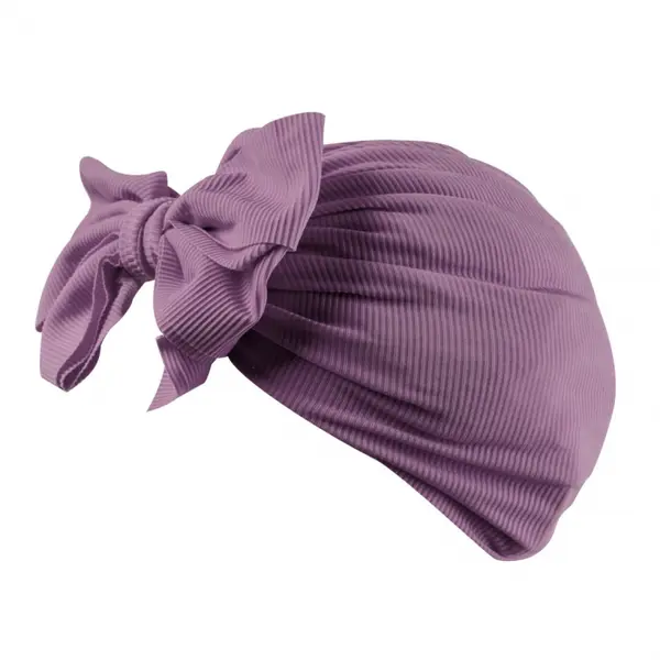 Turban pentru Fetite cu Fundita - Mov