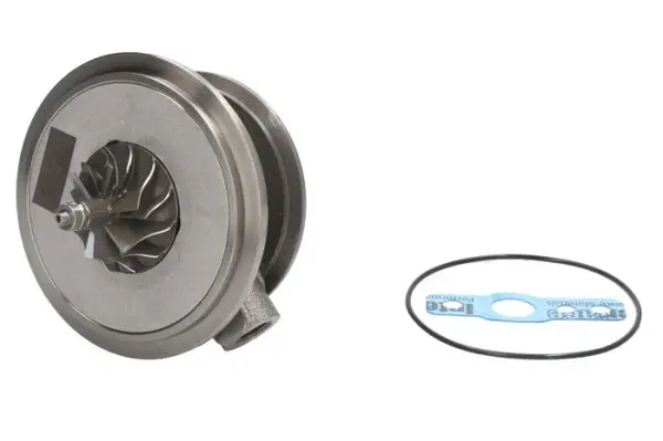 Turbocompresor (presiune inalta, biturbo, miez turbo: Aluminiu) potrivit CITROEN C5 II, C5 III, C6, C8; FIAT ULYSSE; LANCIA PHEDRA; PEUGEOT 407, 607, 807 2.2D 08.02-