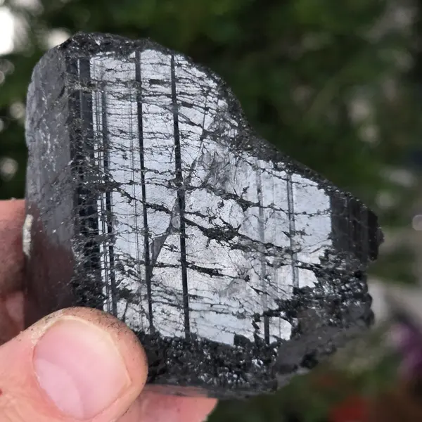 Turmalina neagra piatra bruta L7
