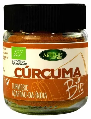 Turmeric pudră bio, 85 g, Artemis Bio
