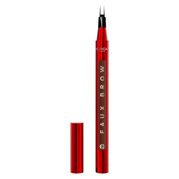 Tus pentru sprancene cu pensula dubla Faux Light Brunette Infaillible, 1ml, L'Oreal Paris