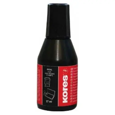 Tus stampila negru 27 ml Kores Tus stampila negru 27 ml Kores