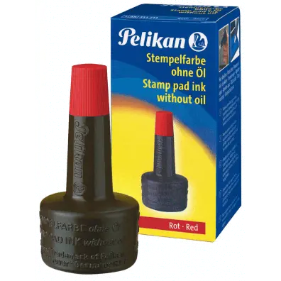 Tus stampila neuleios 28 ml rosu Pelikan Tus stampila neuleios 28 ml rosu Pelikan