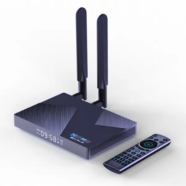 TV Box H96 Max V58 Smart Media Player, 8K 60fps, 3D, WiFi 6, RAM 8GB LPDDR4X, ROM 64GB, Android 12, RK3588 OctaCore, HDR10, SPDIF
