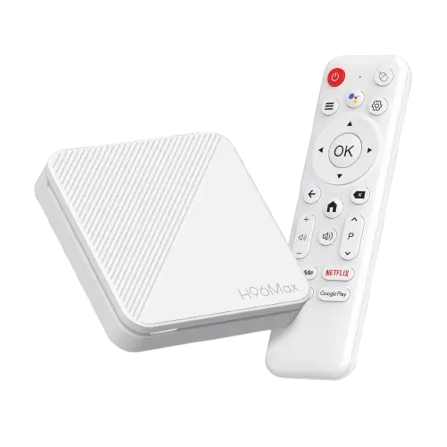 TV Box iSEN H96 MAX H313, 4K Ultra HD, 2GB RAM, 16GB ROM, Android 14, Quad Core, WiFi6, BT5.0, OK Google