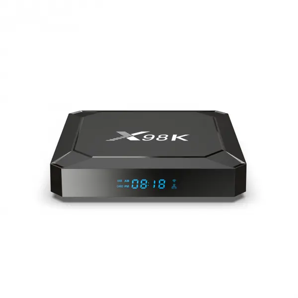 TV Box iSEN X98K, 4K UHD, Android 13, 4GB RAM, 32GB ROM, RK3528A Quad-Core, WiFi 6, Bluetooth 5.x, HDMI 2.X, USB3.0, SPDIF, Ethernet, Micro SD Slot, Audio Out