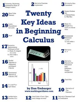 Twenty Key Ideas in Beginning Calculus, Paperback/Dan Umbarger