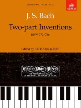 Two-part Inventions, BWV 772-786. Easier Piano Pieces 33, Sheet Map/***