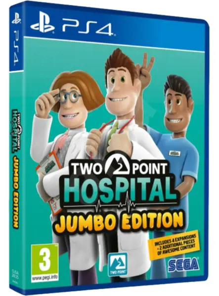 Two Point Hospital Jumbo Edition PlayStation 4|Nintendo Switch|PC|iOS|Xbox One|macOS
