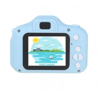 UB Camera foto/video VERDE Full HD digitala pentru Copii cu Jocuri si Efecte poze BS