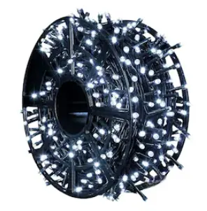 UB Instalatie de Craciun tip Rola interior sau exterior rezistenta 100m 500LED ALB RECE